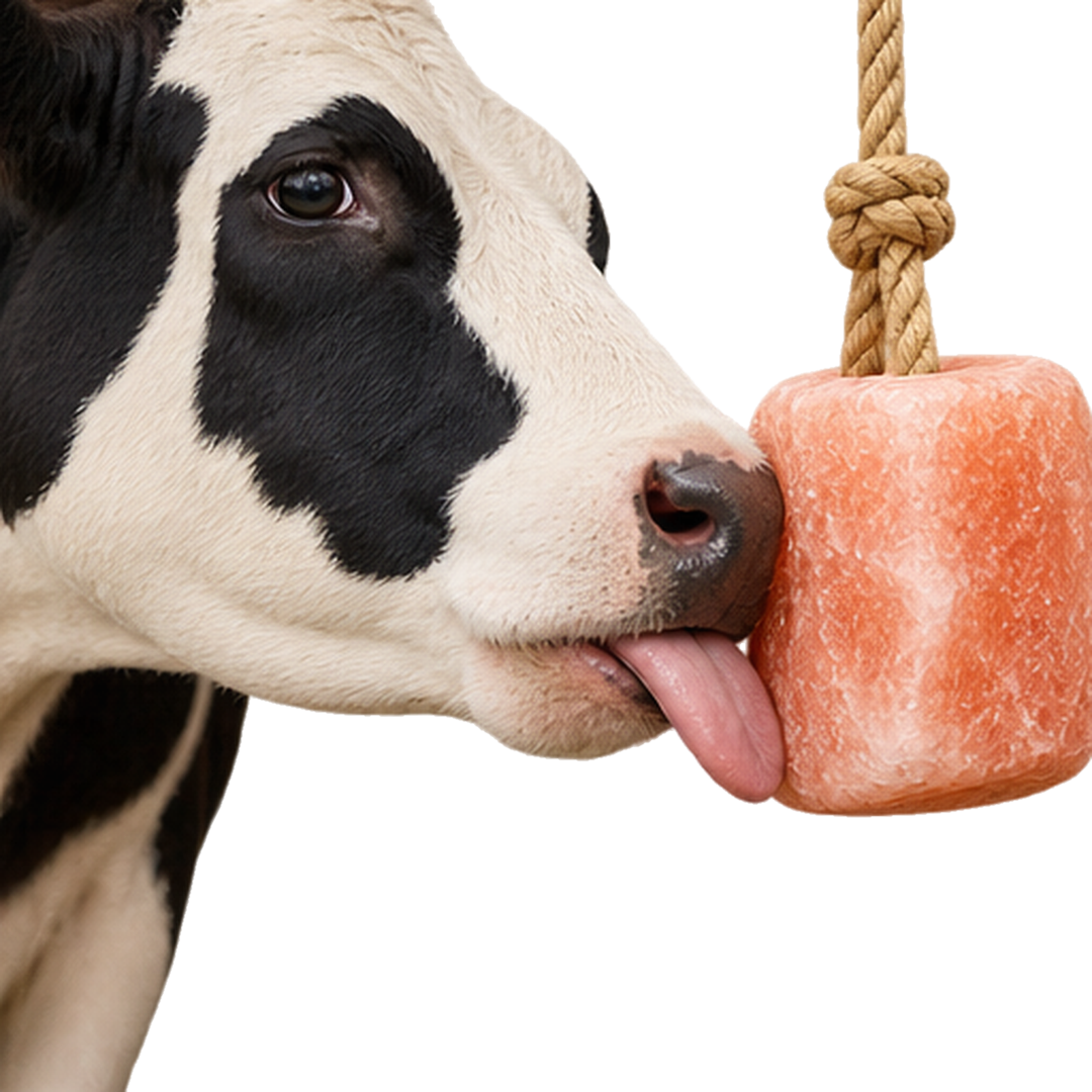 Natural Himalayan Pink Rock Salt Lick for Cattle & Livestock - Image 3